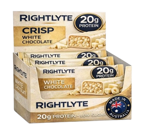 Rightlyte Protein Bar White Chocolate
